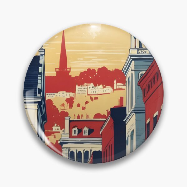 Item preview, Georgetown Delaware USA Vintage Travel Tourism designed and sold by TravelersGems.