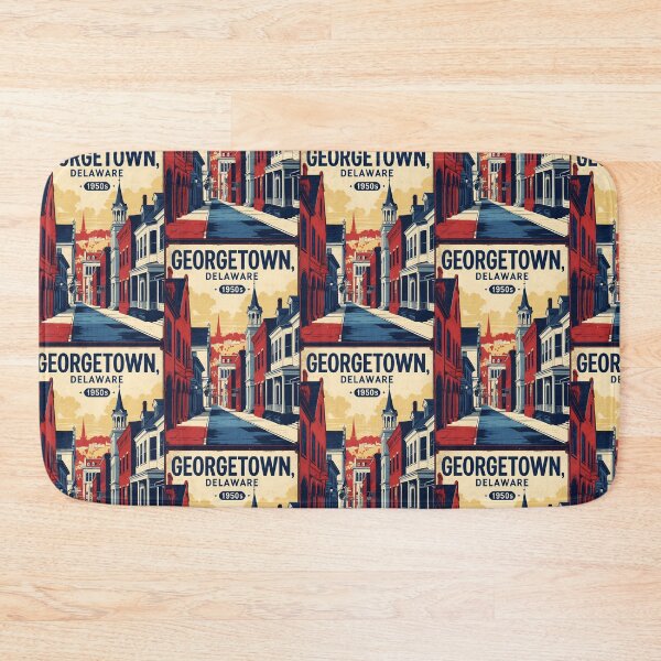 Item preview, Georgetown Delaware USA Vintage Travel Tourism designed and sold by TravelersGems.