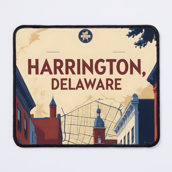 Item preview, Harringtown Delaware USA Vintage Travel Tourism designed and sold by TravelersGems.