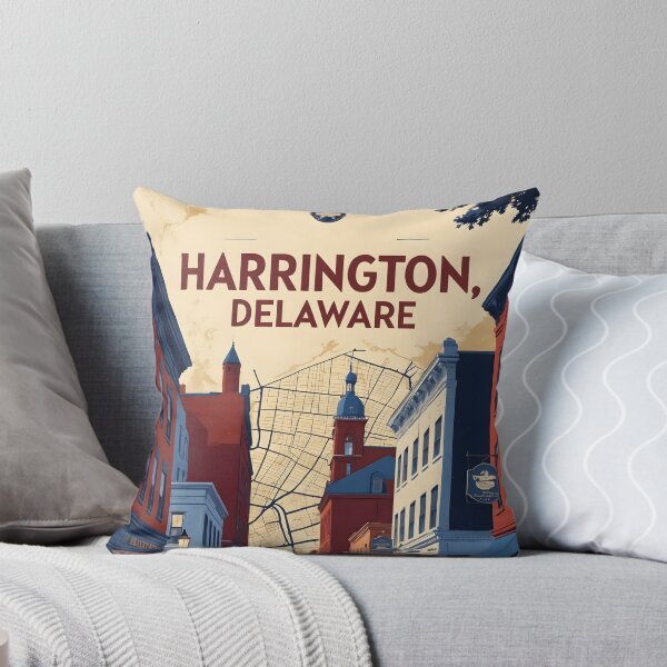 Item preview, Harringtown Delaware USA Vintage Travel Tourism designed and sold by TravelersGems.