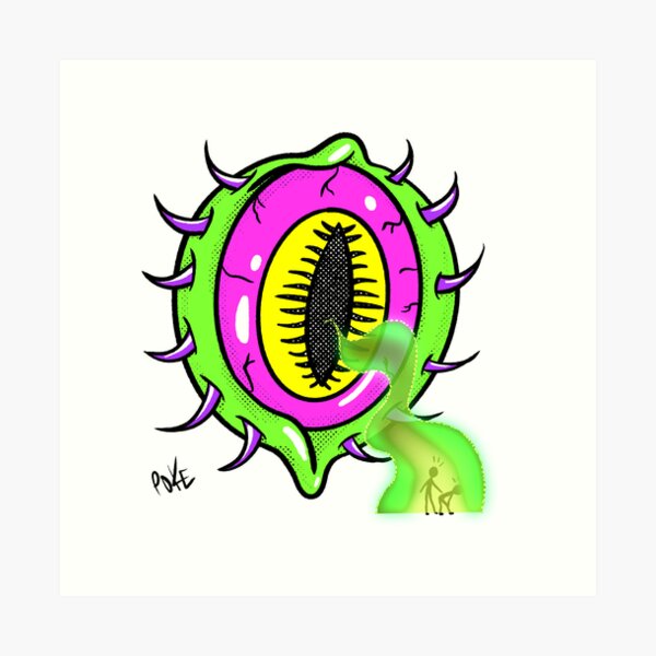 Item preview, an alien eye that sees all designed and sold by pollosparatodos.