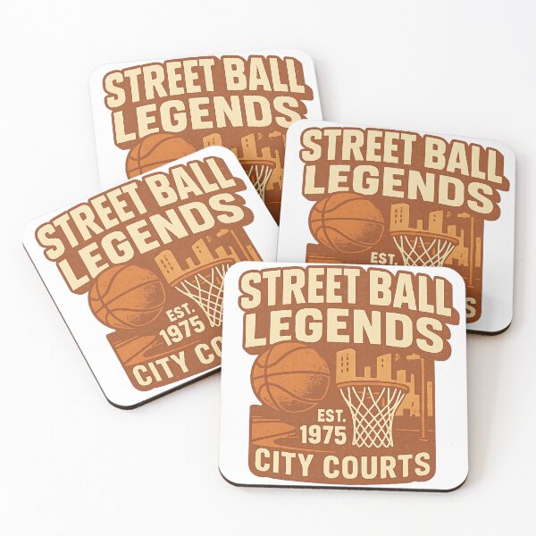 Item preview, Street Ball Legends – City Courts Vintage Basketball Design designed and sold by CreativeGorillas.