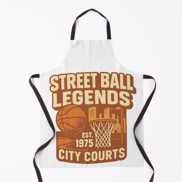Item preview, Street Ball Legends – City Courts Vintage Basketball Design designed and sold by CreativeGorillas.