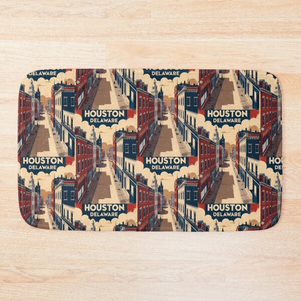 Item preview, Houston Delaware USA Vintage Travel Tourism designed and sold by TravelersGems.
