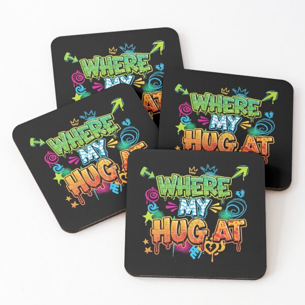 Item preview, Street Art "Where My Hug at" Graffiti Design designed and sold by DMNindustries.