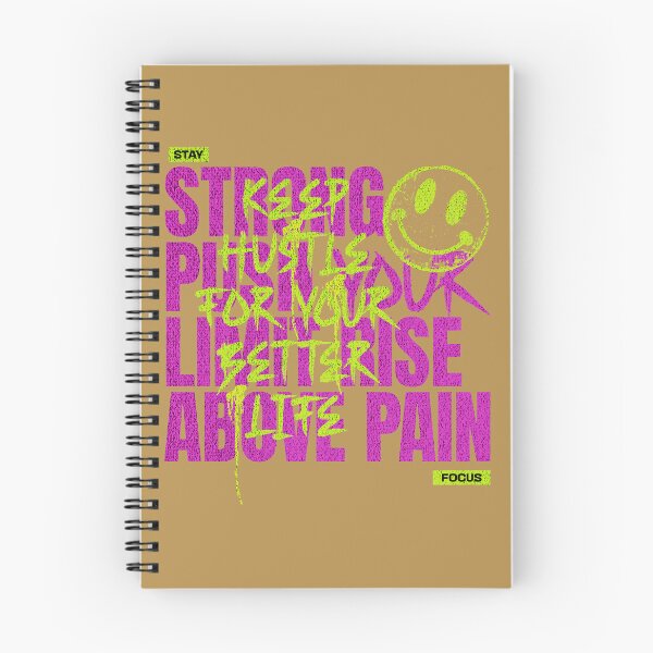Item preview, Stay Strong Push your Limit  Rise Above pain Keep Hustle for your better life  Motivational Urban Fashion Tee designed and sold by Millionaireboss.