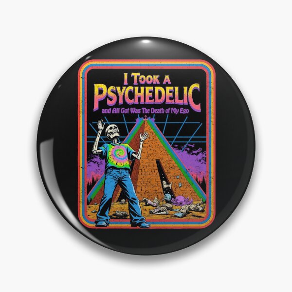 Item preview, I Took a Psychedelic - Retro Funny Trippy Design designed and sold by Vintagenaut Co..
