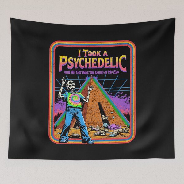 Item preview, I Took a Psychedelic - Retro Funny Trippy Design designed and sold by Vintagenaut Co..