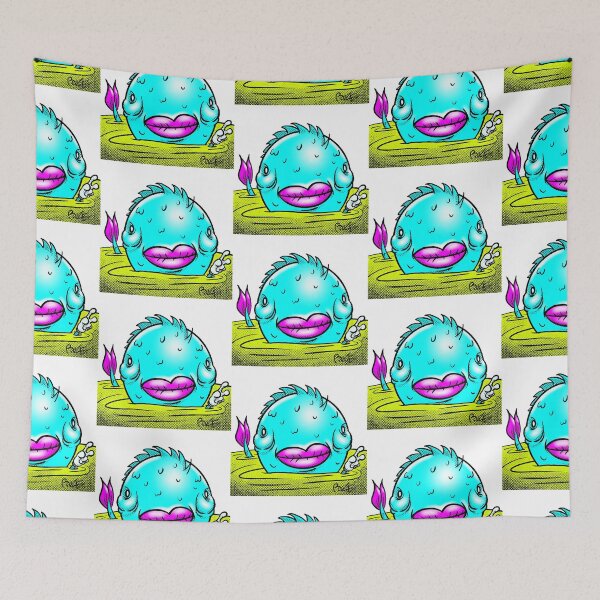 Item preview, a werid fish designed and sold by pollosparatodos.