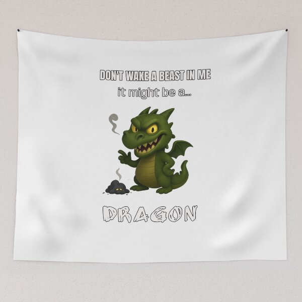 Item preview, Don't Wake A Beast In Me collection: Dragon designed and sold by JudasHamster.