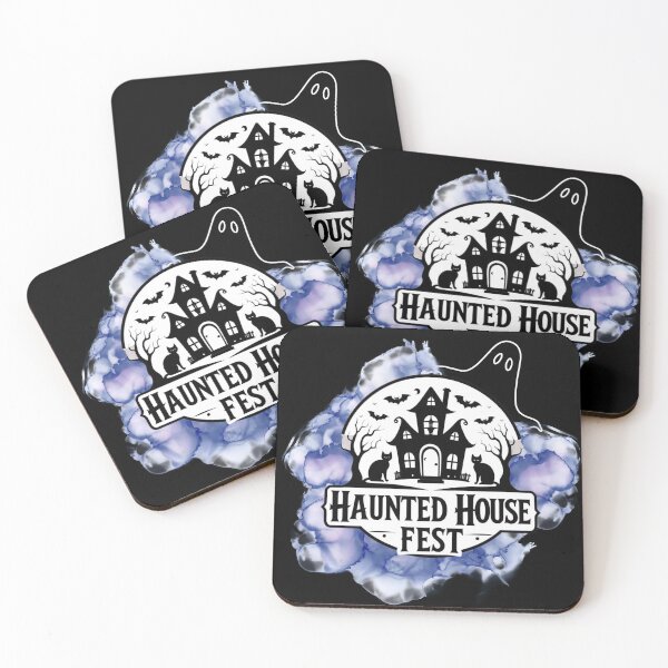 Item preview, Haunted House Fest – Gothic Halloween Logo Design designed and sold by digitaldemart.