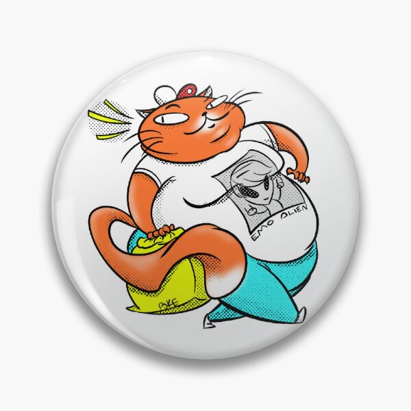 Item preview, the cat has something in his bag designed and sold by pollosparatodos.