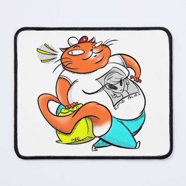 Item preview, the cat has something in his bag designed and sold by pollosparatodos.