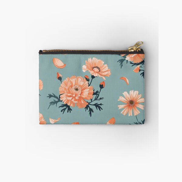 Item preview, Peach Floral Meadow designed and sold by Nutty-Tees.