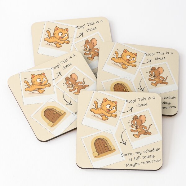 Item preview, Busy Mouse, Angry Cat – The Never-Ending Chase designed and sold by Afraadil001.