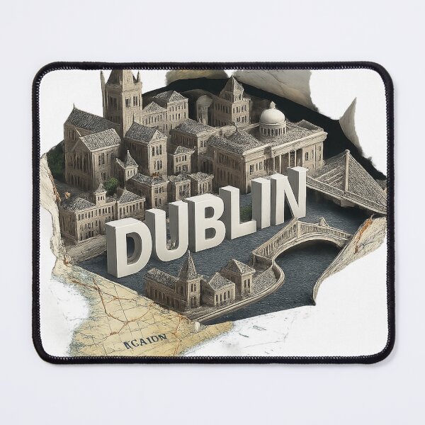 Item preview, Dublin map designed and sold by Kogart.