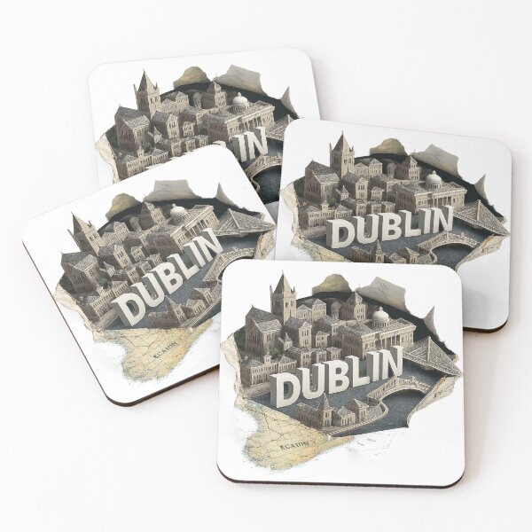 Item preview, Dublin map designed and sold by Kogart.