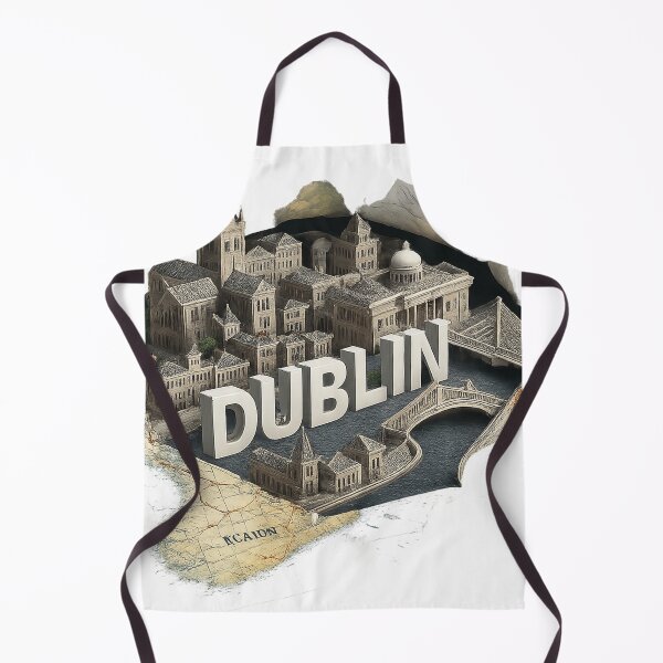 Item preview, Dublin map designed and sold by Kogart.