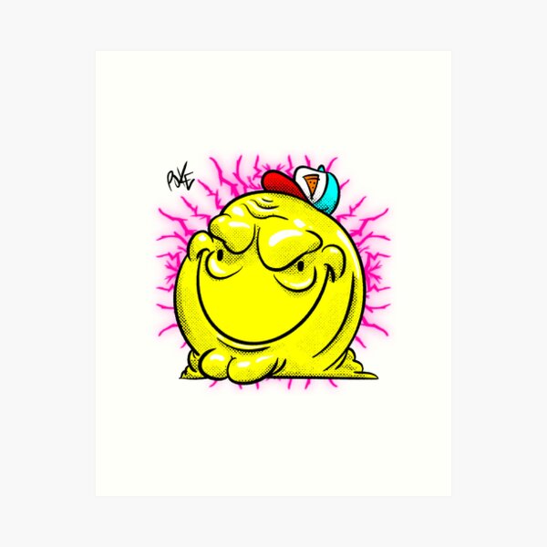 Item preview, a werid looking smiley face  designed and sold by pollosparatodos.