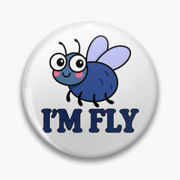 Item preview, I'm Fly - Cute Cartoon Bug designed and sold by Bree-B.