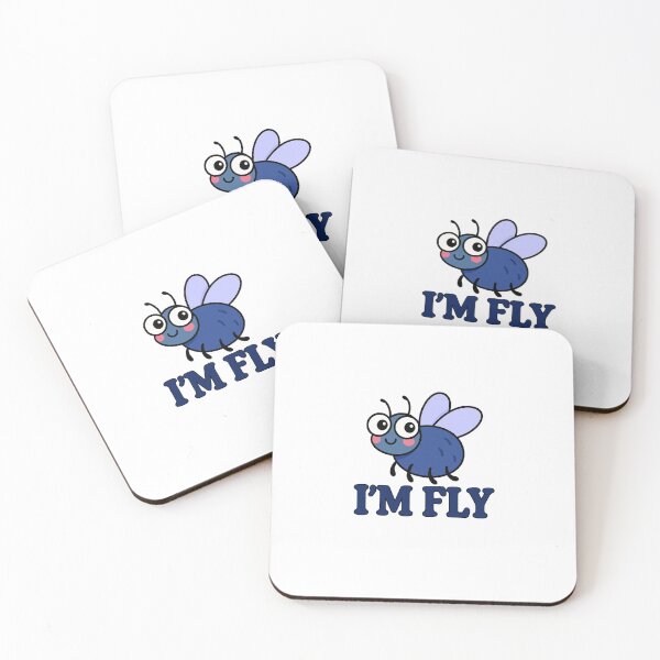 Item preview, I'm Fly - Cute Cartoon Bug designed and sold by Bree-B.