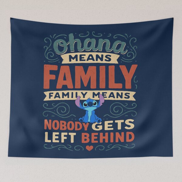 Item preview, Ohana Means Family Dks designed and sold by Alema Art.