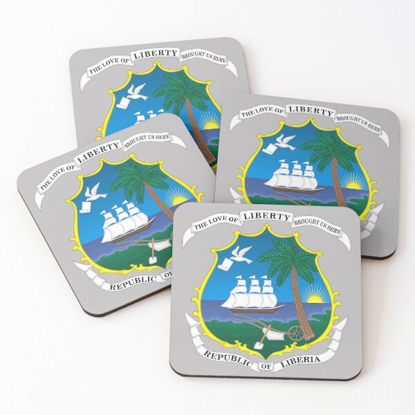 Item preview, national emblem seal of Liberia designed and sold by ak7sailor.