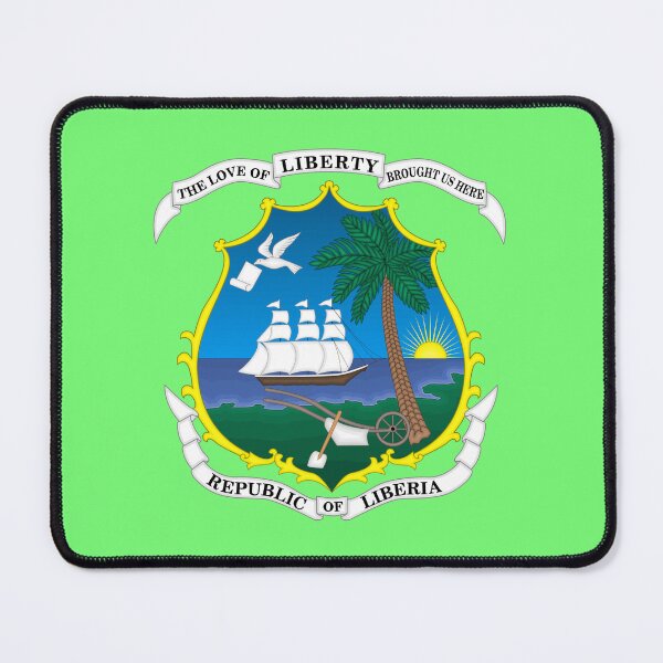 Item preview, national emblem seal of Liberia designed and sold by ak7sailor.