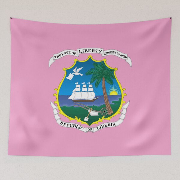 Item preview, national emblem seal of Liberia designed and sold by ak7sailor.