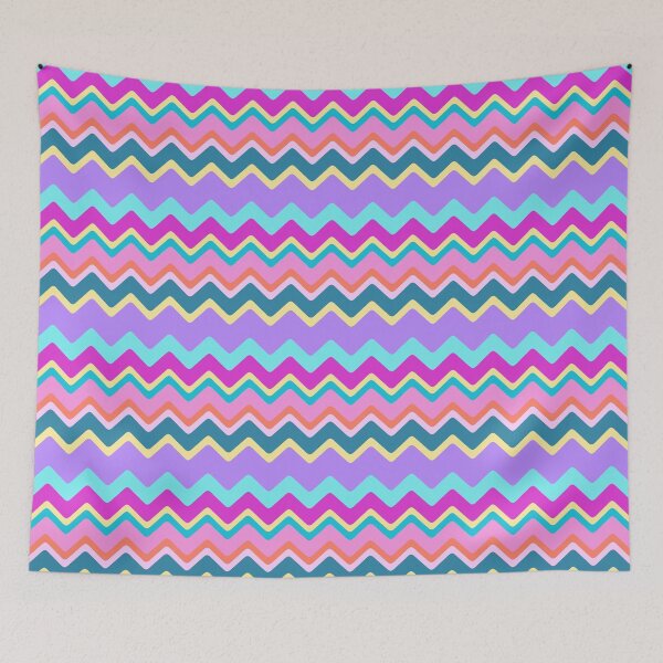 Item preview, Easter Pastels Wavy Stripes Seamless Repeat designed and sold by Sharon Schwalbe.