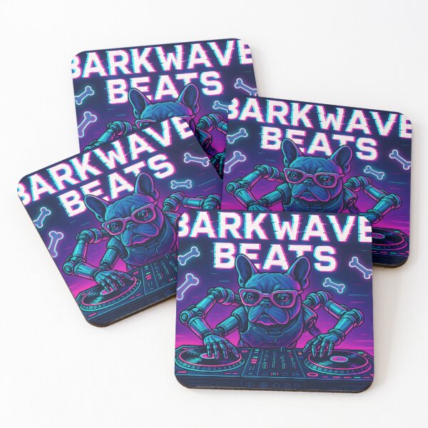 Item preview, Cyberpunk DJ Dog – Bark wave Beats Art designed and sold by SassyArtistry.
