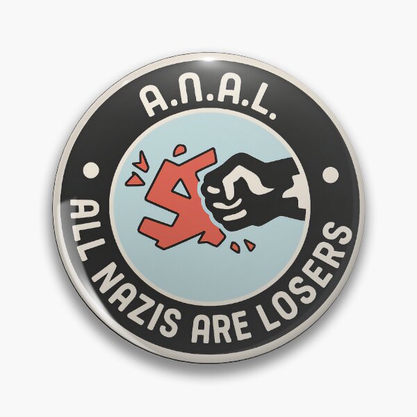 Item preview, ANAL - All Nazis Are Losers designed and sold by ToyoTees.