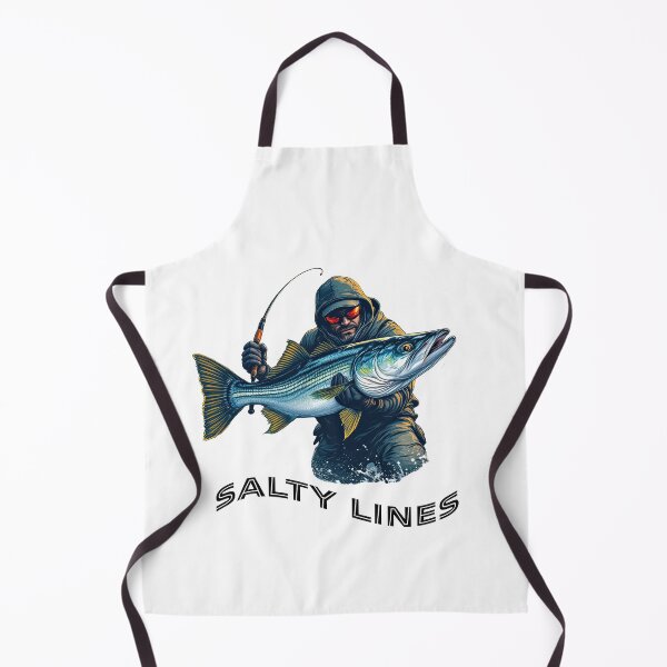 Item preview, Salty Lines — Hardcore Angler Graphic designed and sold by SaltyLinesOut.