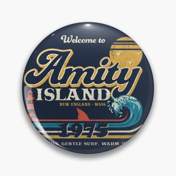 Item preview, Vintage Amity Island Souvenir (Universal © UCS LLC) designed and sold by Alema Art.