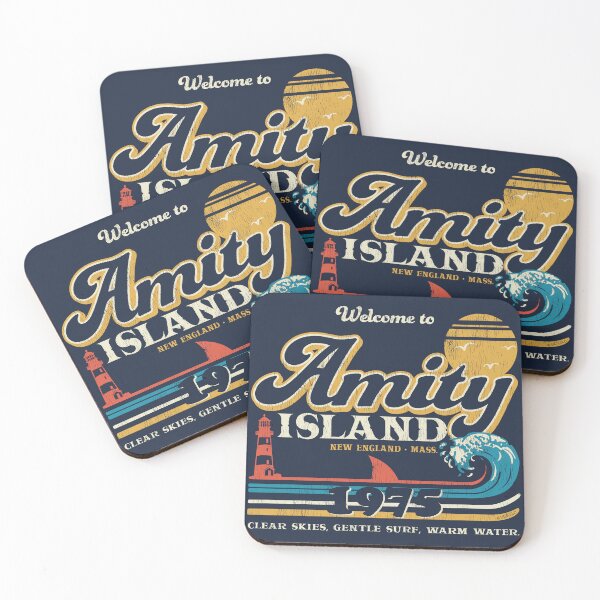 Item preview, Vintage Amity Island Souvenir (Universal © UCS LLC) designed and sold by Alema Art.