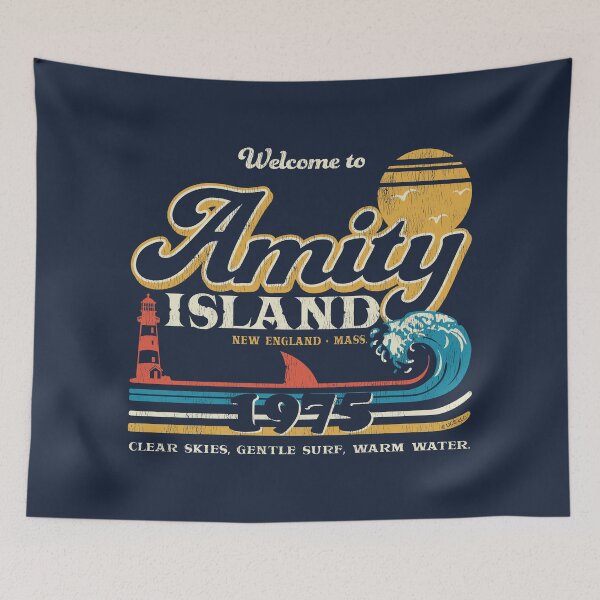 Item preview, Vintage Amity Island Souvenir (Universal © UCS LLC) designed and sold by Alema Art.
