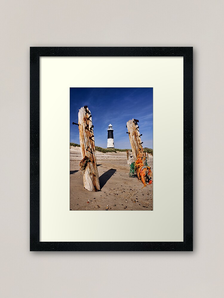 Alternate view of Spurn Point Lighthouse Framed Art Print