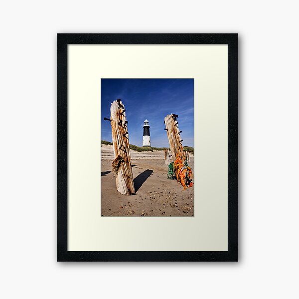 Spurn Point Lighthouse Framed Art Print