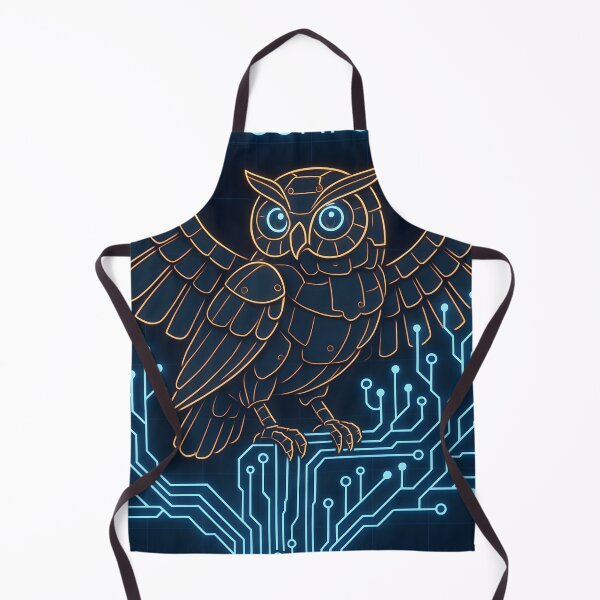 Item preview, Cyber Owl Circuit Board Tech Art designed and sold by SassyArtistry.