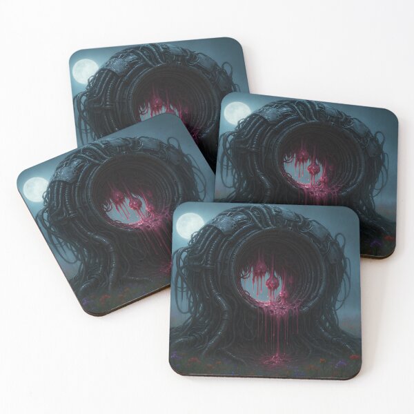 Item preview, Alien Flesh Portal in Moonlit Forest designed and sold by SassyArtistry.