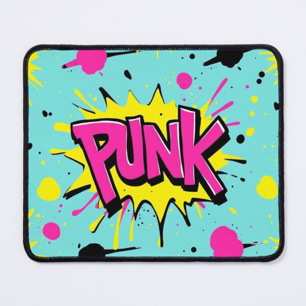 Item preview, Loud Pink Yellow Blue Punk Graffiti designed and sold by UNK-Fatigues.