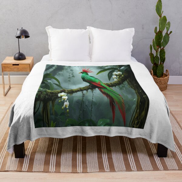 Item preview, Resplendent Quetzal Rainforest Paradise designed and sold by Max Store.