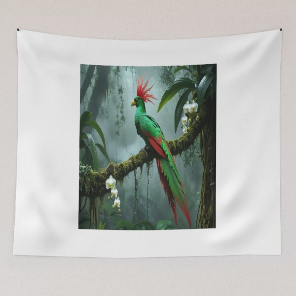 Item preview, Resplendent Quetzal Rainforest Paradise designed and sold by Max Store.
