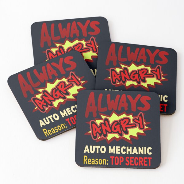 Item preview, Angry Auto Mechanic Reason: Top Secret designed and sold by DNC1134.
