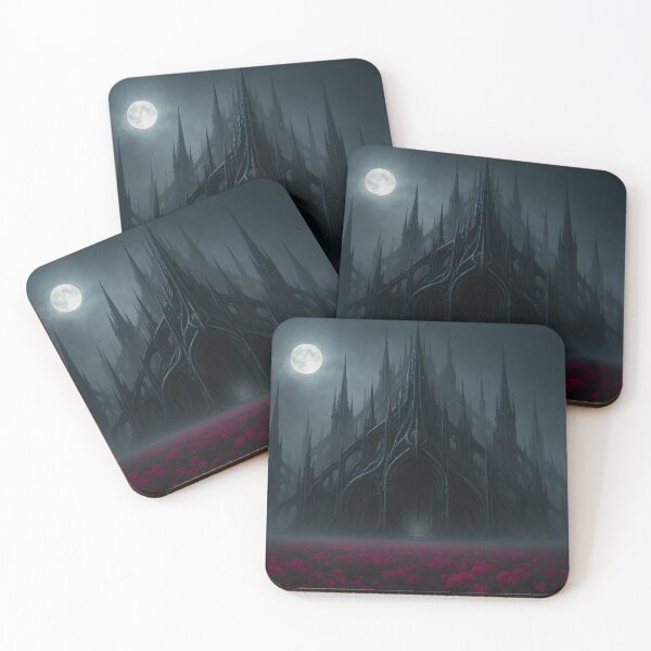 Item preview, Gothic Cathedral Under Moonlight designed and sold by SassyArtistry.
