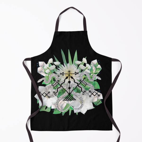 Item preview, White Damballah Floral Veve designed and sold by artbyomega.