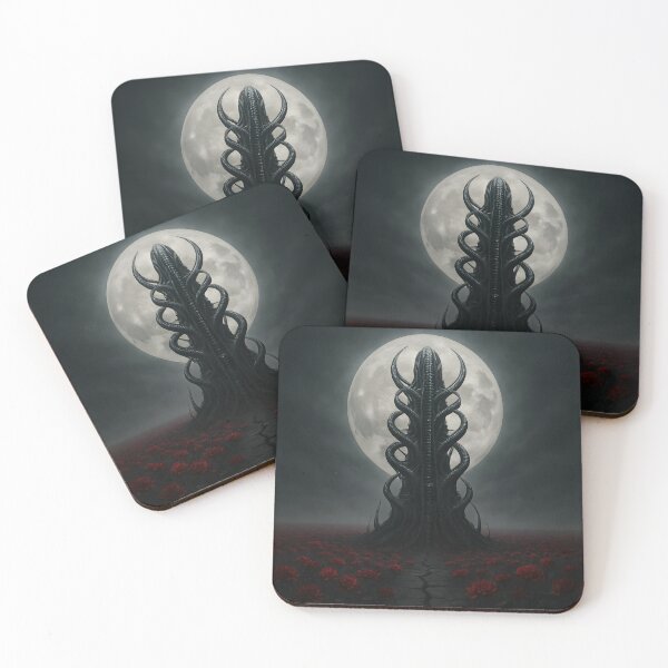 Item preview, Alien Spire Rising Under Full Moon designed and sold by SassyArtistry.