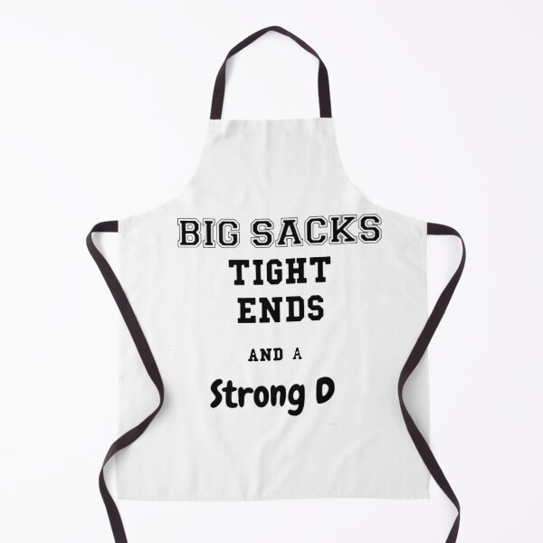 Item preview, Big SACKS Tight Ends and a strong D designed and sold by SwampfoxDesign.
