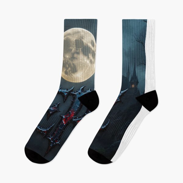 Item preview, Epic Night | Gothic Fantasy Castle under a Full Moon designed and sold by EnigmaticGoth.