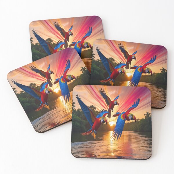 Item preview, Amazon Birds Soaring at Golden Sunset designed and sold by Max Store.